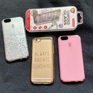 iPhone 6 (2) Cases & Screen Protector, Speck